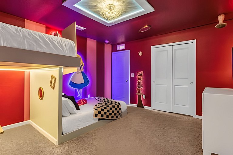 Dream Mansion: 10 Themed Bedrooms & Home Theater