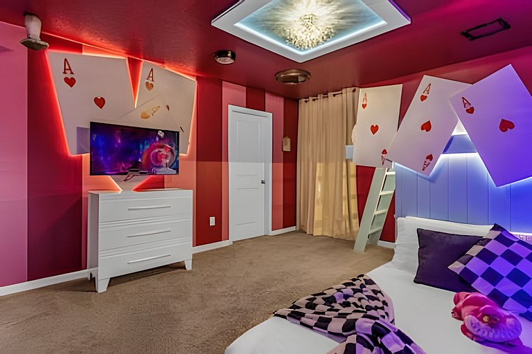 Dream Mansion: 10 Themed Bedrooms & Home Theater