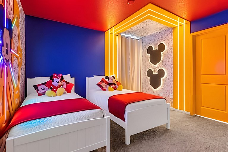 Dream Mansion: 10 Themed Bedrooms & Home Theater