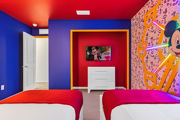 Dream Mansion: 10 Themed Bedrooms & Home Theater
