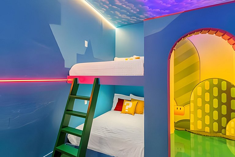 Dream Mansion: 10 Themed Bedrooms & Home Theater