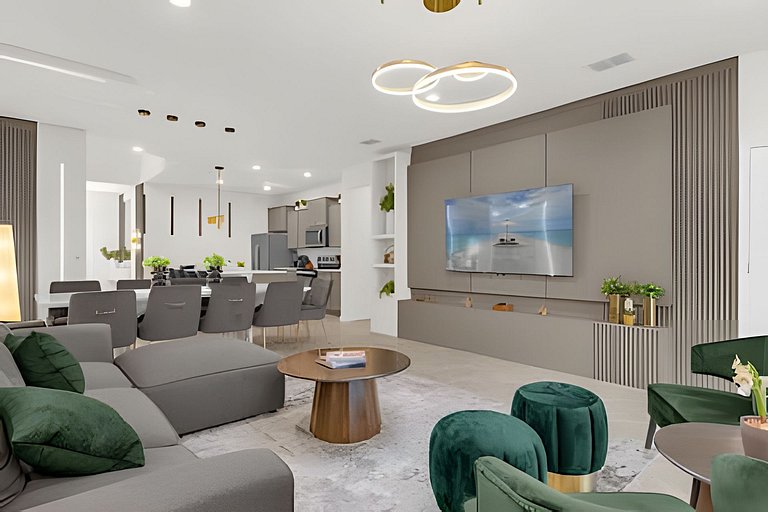 Modern Paradise on Windsor Cay: Luxurious 8BD Home