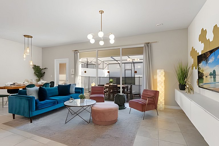 5 Bd / 4.5 Ba / Sleeps 12/ Windsor Island Resort