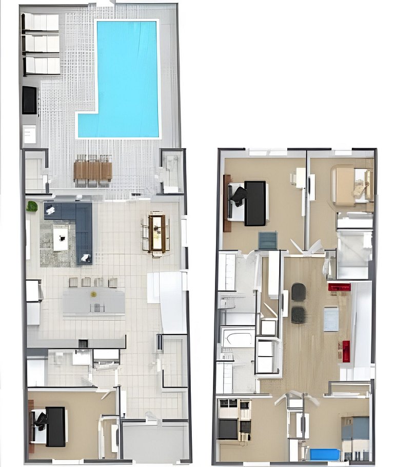 5 Bd / 4,5 Ba / Sleeps 14 / Windsor Cay Resort