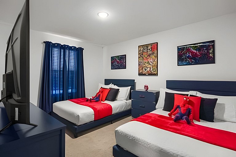 3 Bd / 3 Ba / Sleeps 8 / The hub